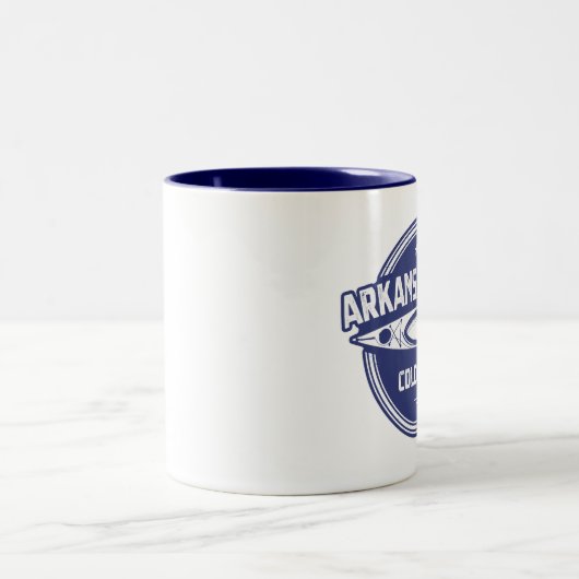 Arkansas River, Colorado Tweekleurige Koffiemok (Center)