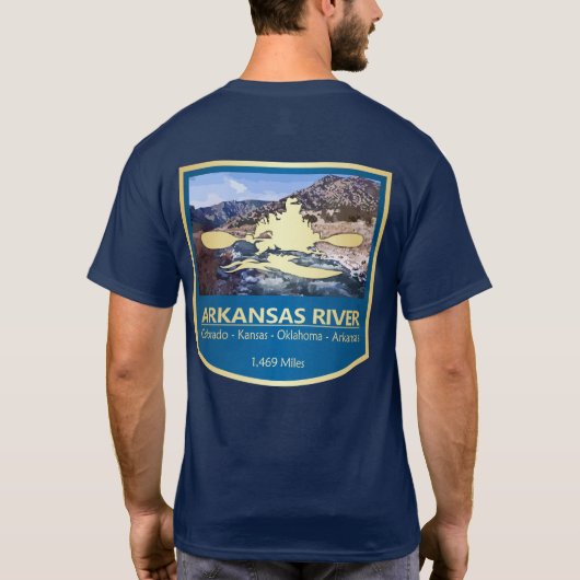 Arkansas River (PFK) T-shirt (Achterkant)