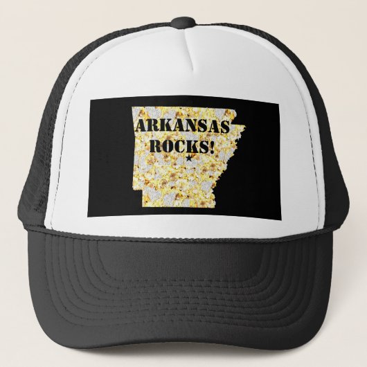 ARKANSAS ROCKS TRUCKER PET (Voorkant)