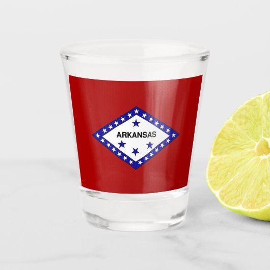 Arkansas Shot Glas (Voorkant)