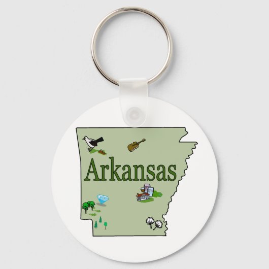 Arkansas Sleutelhanger (Voorkant)