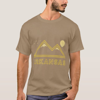 Arkansas Souvenir Hiking Mountains Sunset  T-shirt