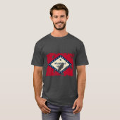 Arkansas Splatter T-shirt (Voorkant volledig)