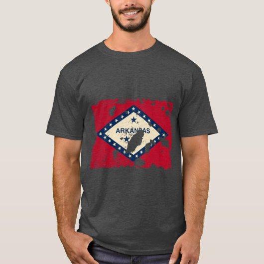 Arkansas Splatter T-shirt (Voorkant)