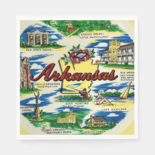 Arkansas Staatsfeest Servet