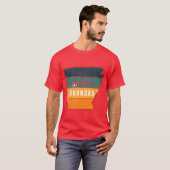 ARKANSAS STATE 8 T-SHIRT (Voorkant volledig)