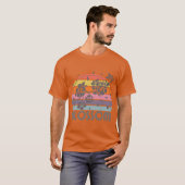 Arkansas State Apple Blossom Bloem Regenboog Stick T-shirt (Voorkant volledig)