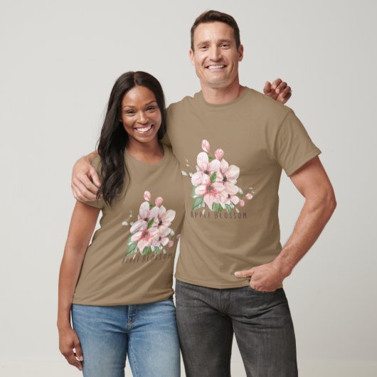 Arkansas State Apple Blossom Flower Waterverf STI T-shirt (Unisex)