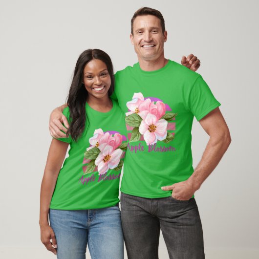Arkansas State Apple Blossom Flower Waterverf STI T-shirt (Unisex)