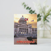 Arkansas State Capitol Building, Little Rock, AR Briefkaart (Staand voorkant)