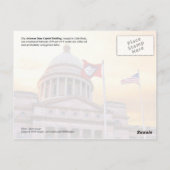 Arkansas State Capitol Building, Little Rock, AR Briefkaart (Achterkant)
