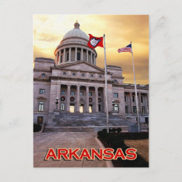 Arkansas State Capitol Building, Little Rock, AR Briefkaart