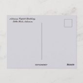 Arkansas State Capitol Little Rock Arkansas Briefkaart (Achterkant)