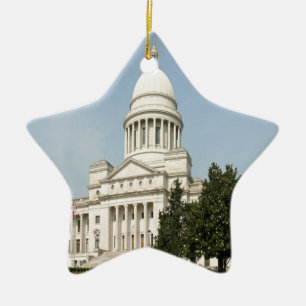 Arkansas State Capitol Little Rock Keramisch Ornament