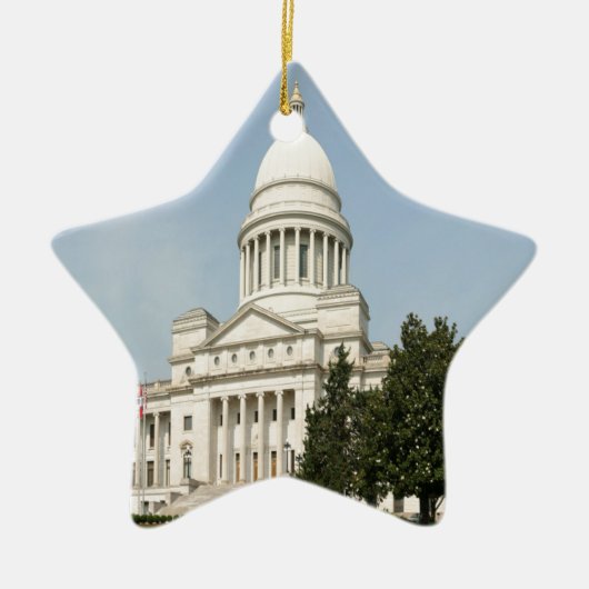 Arkansas State Capitol Little Rock Keramisch Ornament (Voorkant)