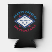 ARKANSAS STATE FLAG BLIKJESKOELER (Voorkant)