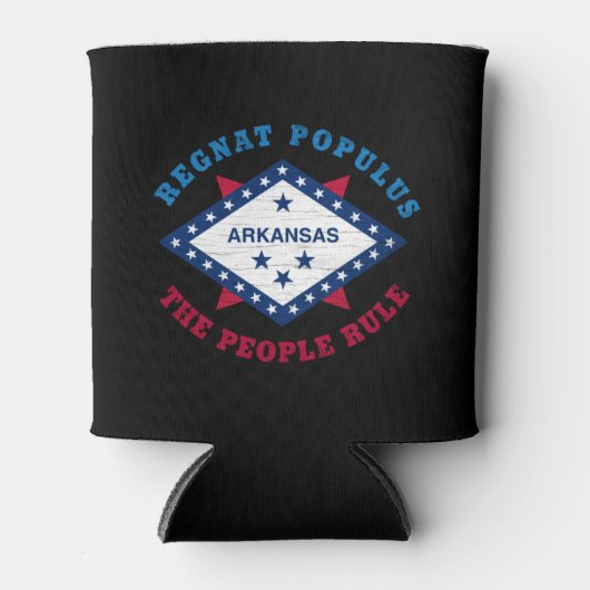 ARKANSAS STATE FLAG BLIKJESKOELER (Voorkant)