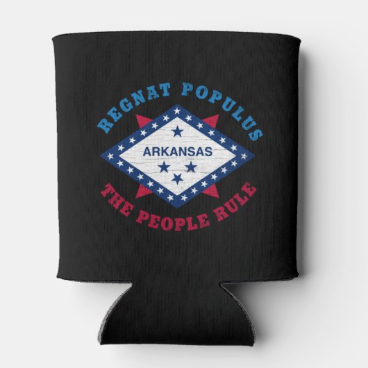 ARKANSAS STATE FLAG BLIKJESKOELER (Achterkant)