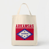 Arkansas State Flag Canvas tassen (Voorkant)