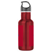 Arkansas State Flag Liberty Bottle Waterfles (Achterkant)
