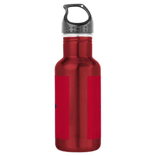 Arkansas State Flag Liberty Bottle Waterfles (Achterkant)
