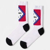 Arkansas State flag Sokken (Links)