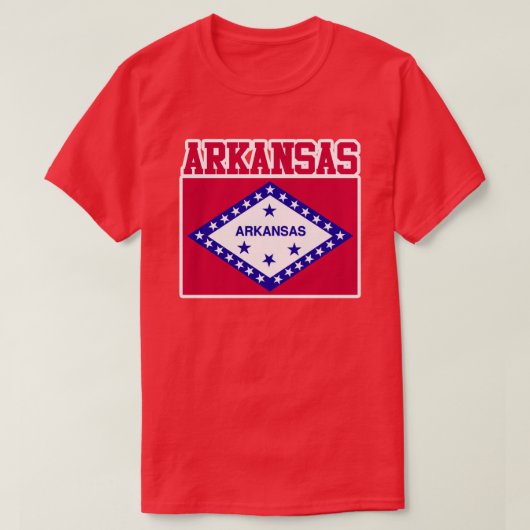 Arkansas State Flag T-shirt (Design voorkant)
