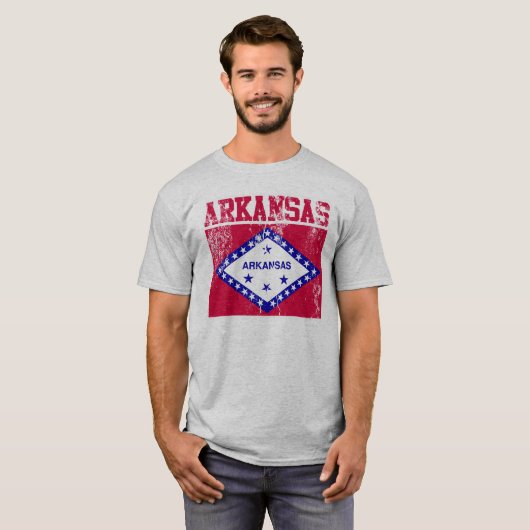 Arkansas State Flag T-shirt (Voorkant volledig)