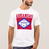 Arkansas State Flag T-shirt (Voorkant)