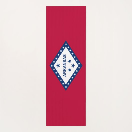 Arkansas State Flag Yogamat (Achterkant)
