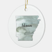 Arkansas State Illustratie Keramisch Ornament (Links)