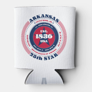 Arkansas State Pride Monogram Koeler