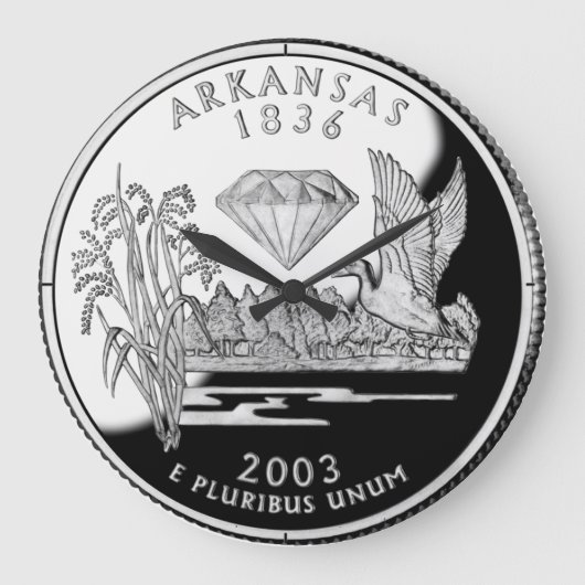 Arkansas State Quarter Clock Grote Klok (Voorkant)