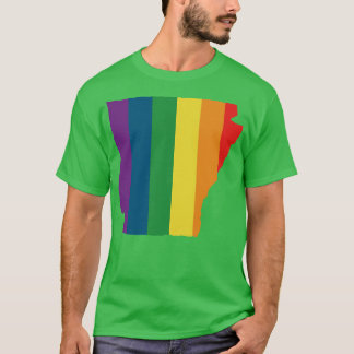 Arkansas State Rainbow T-shirt