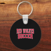 Arkansas State Red Wolves A-state Voetbal Ncaa Ast Sleutelhanger (Voorkant)