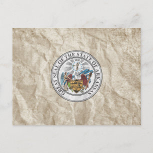 Arkansas State Seal Briefkaart