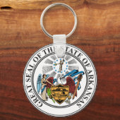 Arkansas State Seal Sleutelhanger (Voorkant)