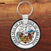 ARKANSAS STATE SEAL SLEUTELHANGER (Voorkant)