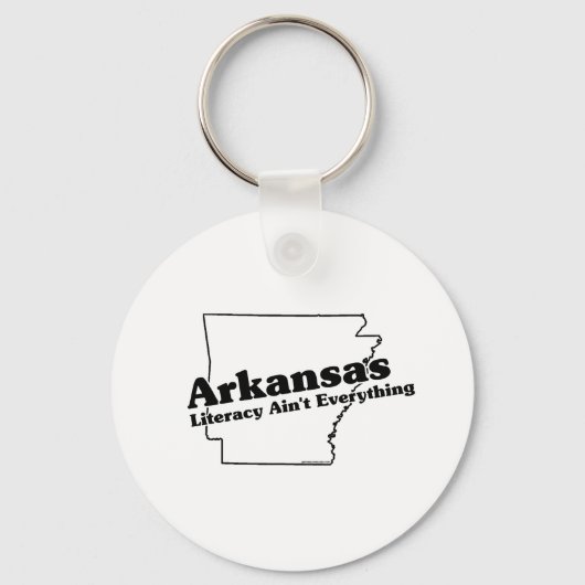 Arkansas State Slogan Sleutelhanger (Voorkant)