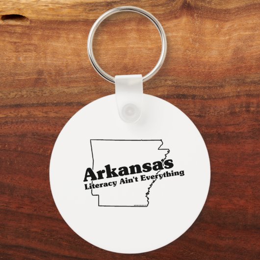 Arkansas State Slogan Sleutelhanger (Voorkant)
