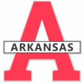 Arkansas Sticker (Voorkant)