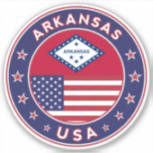 Arkansas Sticker (Voorkant)