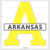 Arkansas Sticker (Vel)