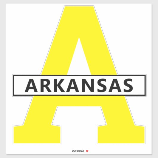 Arkansas Sticker (Vel)
