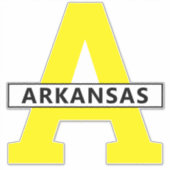 Arkansas Sticker (Voorkant)