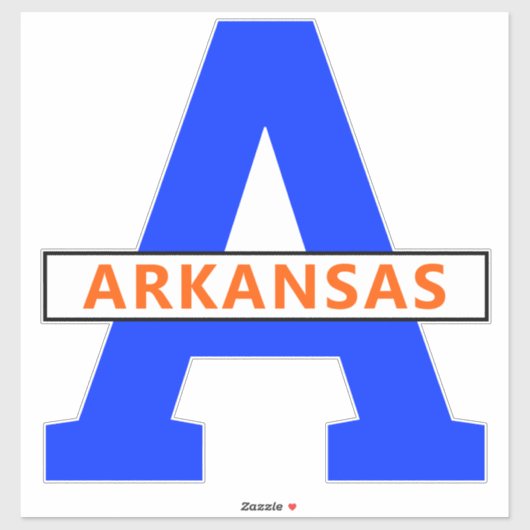 Arkansas Sticker (Vel)