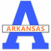 Arkansas Sticker (Voorkant)