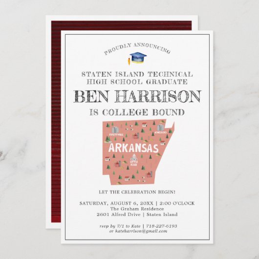 Arkansas | Studieacademie (Voorkant / Achterkant)