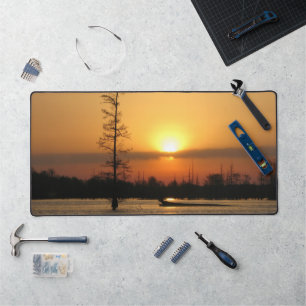 Arkansas Sunrise op Millwood Lake Bureaumat