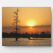 Arkansas Sunrise op Millwood Lake Canvas Print Fotoplaat (Voorkant)